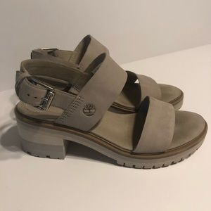 Timberland chunky platform sandals